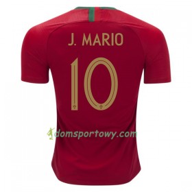 Koszulka Portugalia J.Mario 10 Domowe Koszulki Piłkarskie Mistrzostwa Świata 2018